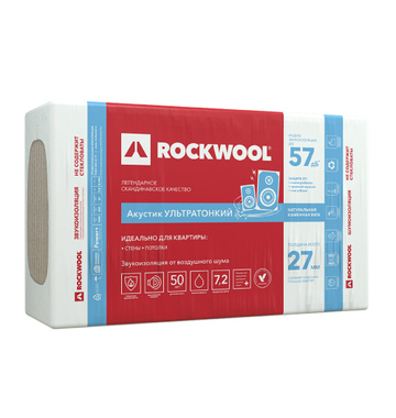 Rockwool АКУСТИК БАТТС Ультратонкий