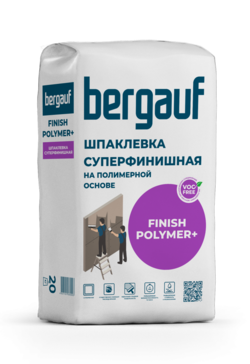 Шпаклевка финишная на полимерной основе Bergauf Finish Polymer+ 20кг