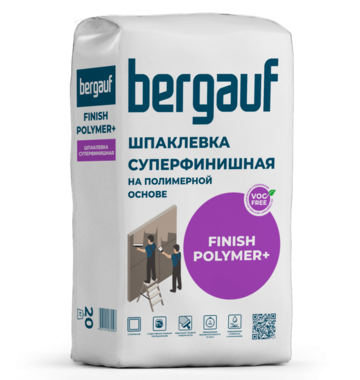 Bergauf Finish Polymer + Финишная шпаклевка на полимерной основе
