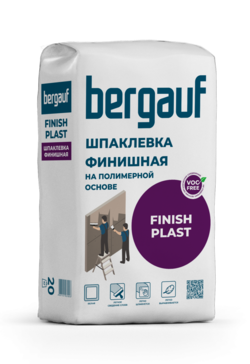 Bergauf Finish Plast 20 кг Финишная шпаклевка на полимерной основе