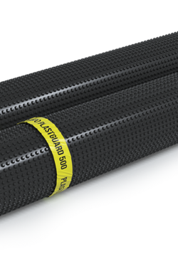 ПРОФИЛИРОВАННАЯ МЕМБРАНА PLASTGUARD 500 2*20м