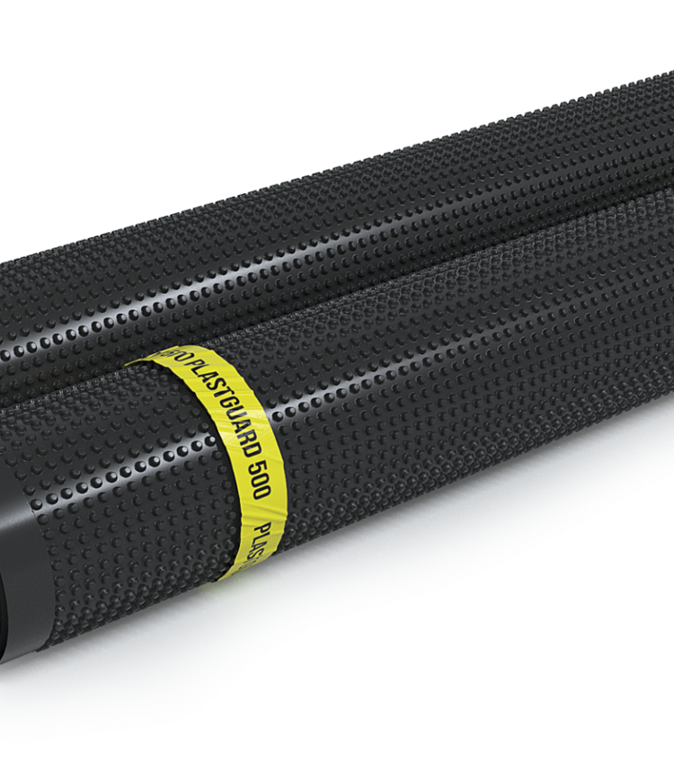 ПРОФИЛИРОВАННАЯ МЕМБРАНА PLASTGUARD 500 2*20м