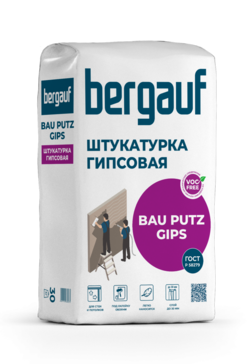 Bergauf Bau Putz Gips Штукатурка гипсовая 30кг