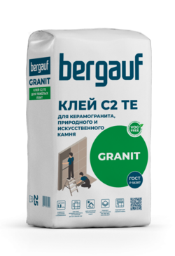 Клей для керамогранита Bergauf Granit 25кг